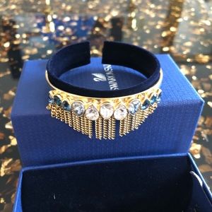 NIB! Authentic Swarovski Gipsy bangle O/S